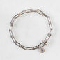 Bellamy - Horseshoe Link Equestrian Bracelet in Silver Urban-Equestrian