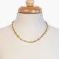Bellamy - Horseshoe Link Equestrian Necklace in Gold Urban-Equestrian