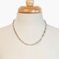 Bellamy - Horseshoe Link Equestrian Necklace in Silver Urban-Equestrian