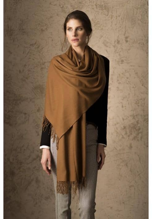 BELLINZONA 100% Vicuna Shawl Purely Alpaca