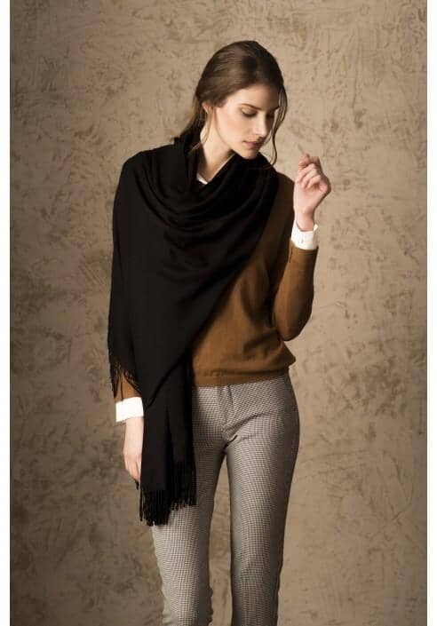BELLINZONA 100% Vicuna Shawl Purely Alpaca