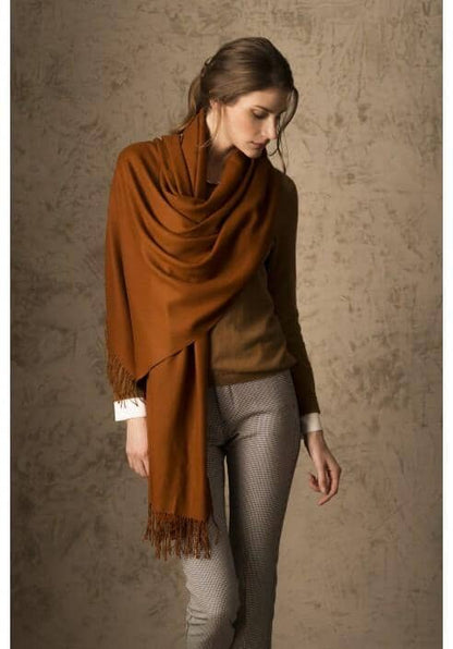 BELLINZONA 100% Vicuna Shawl Purely Alpaca