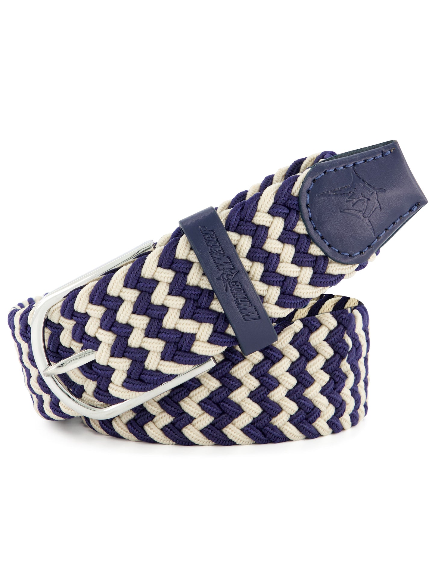 Waterline Braided Belt White Water Life