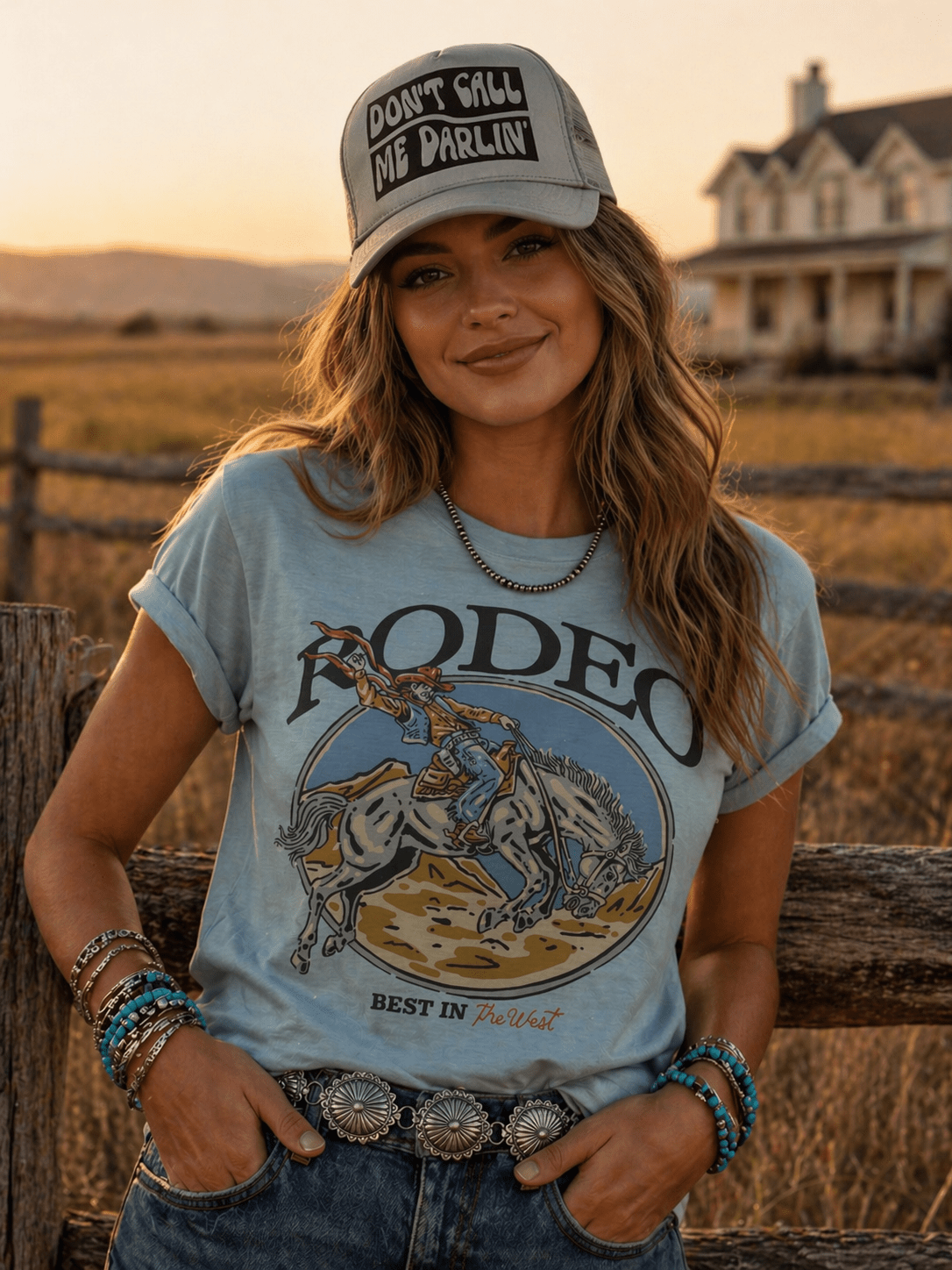 Best In The West Rodeo Graphic Tee Wild Junkie