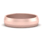 Wedding Band Beveled Edge Matte Fascinating Diamonds