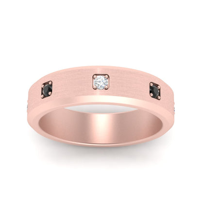 Beveled Mens Promise Ring Fascinating Diamonds