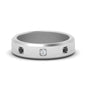 Beveled Mens Promise Ring Fascinating Diamonds