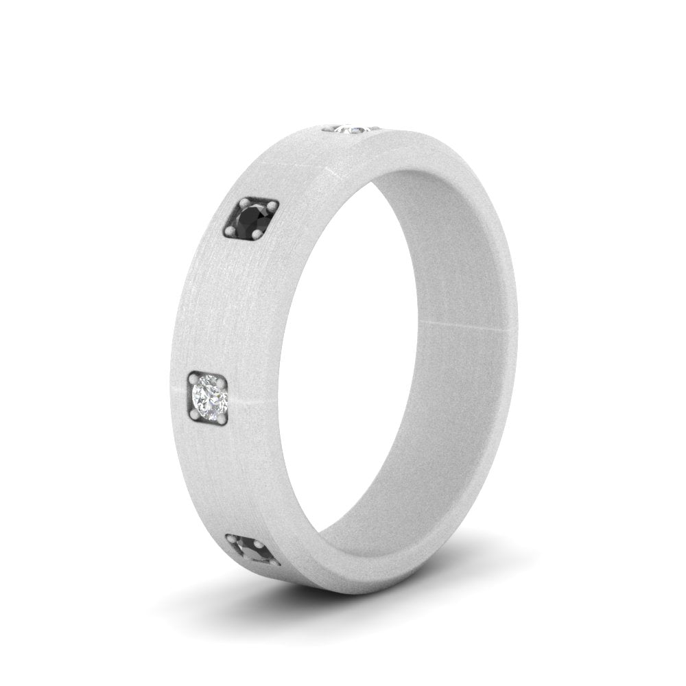 Beveled Mens Promise Ring Fascinating Diamonds