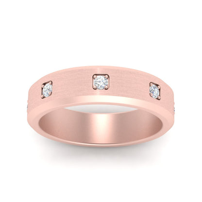Beveled Mens Promise Ring Fascinating Diamonds