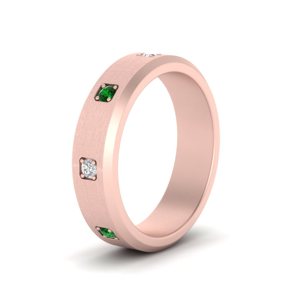 Beveled Mens Promise Ring Fascinating Diamonds
