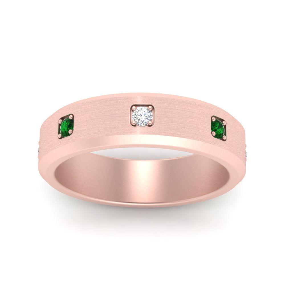 Beveled Mens Promise Ring Fascinating Diamonds