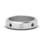 Beveled Mens Promise Ring Fascinating Diamonds