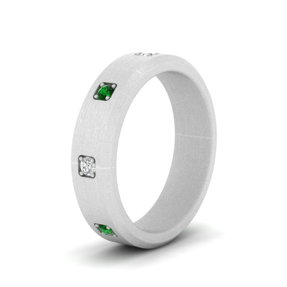 Beveled Mens Promise Ring Fascinating Diamonds