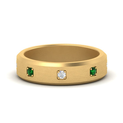 Beveled Mens Promise Ring Fascinating Diamonds