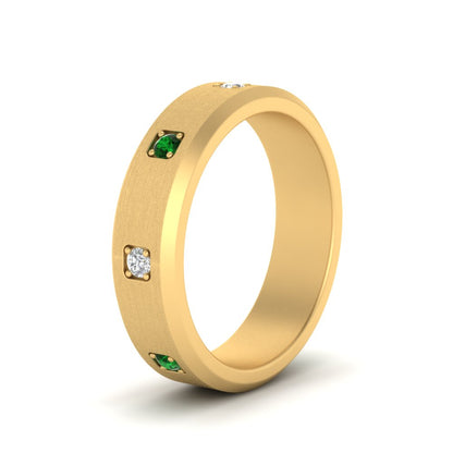 Beveled Mens Promise Ring Fascinating Diamonds