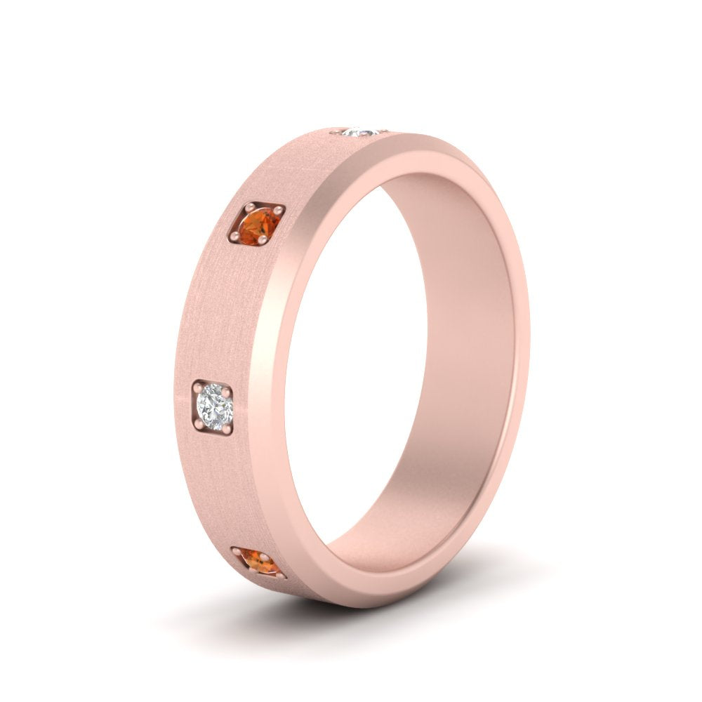 Beveled Mens Promise Ring Fascinating Diamonds