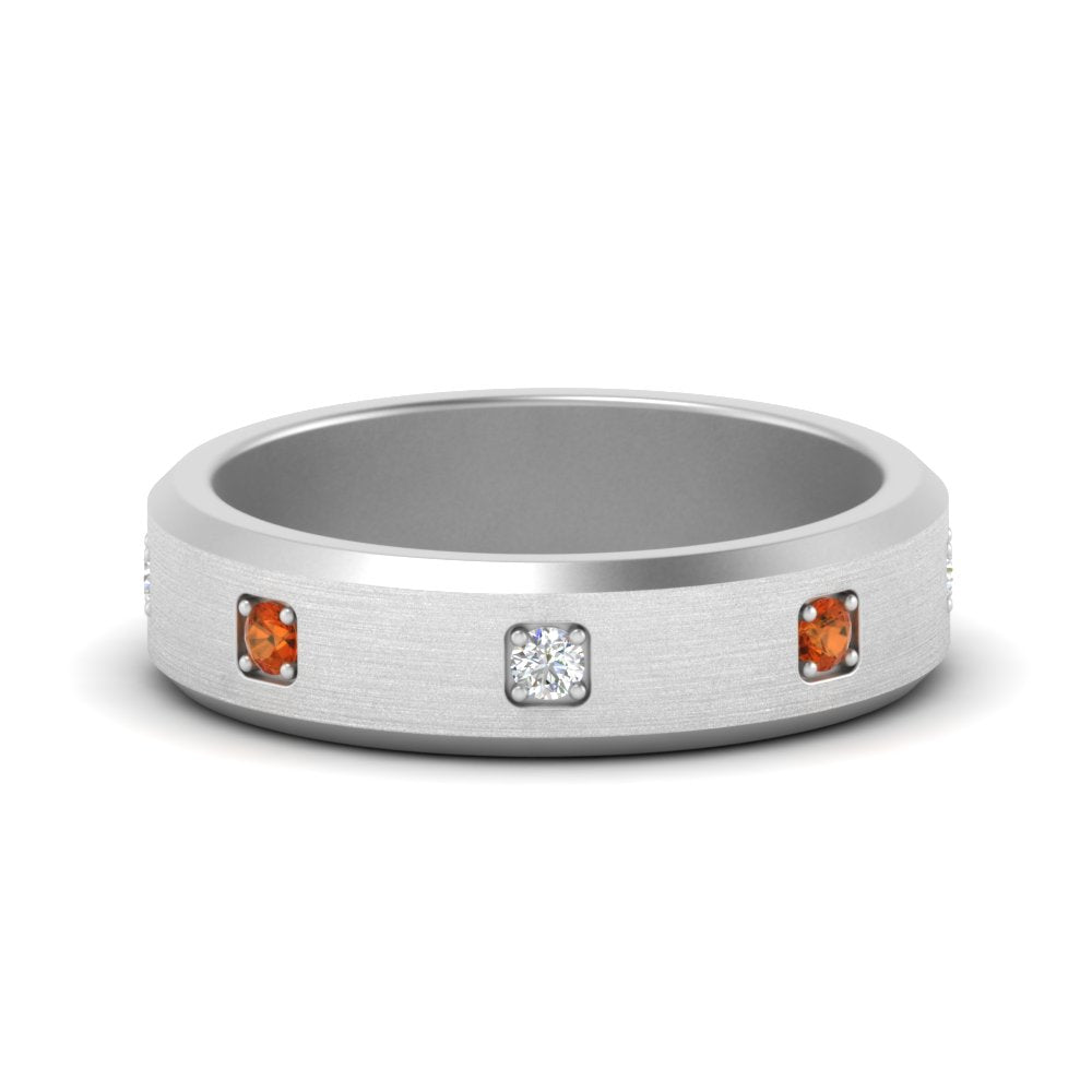 Beveled Mens Promise Ring Fascinating Diamonds