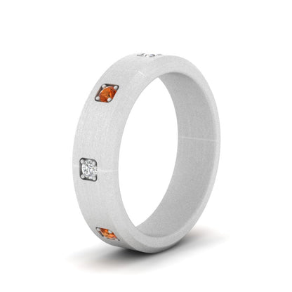 Beveled Mens Promise Ring Fascinating Diamonds