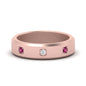 Beveled Mens Promise Ring Fascinating Diamonds