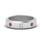Beveled Mens Promise Ring Fascinating Diamonds