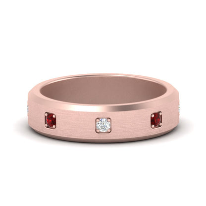 Beveled Mens Promise Ring Fascinating Diamonds