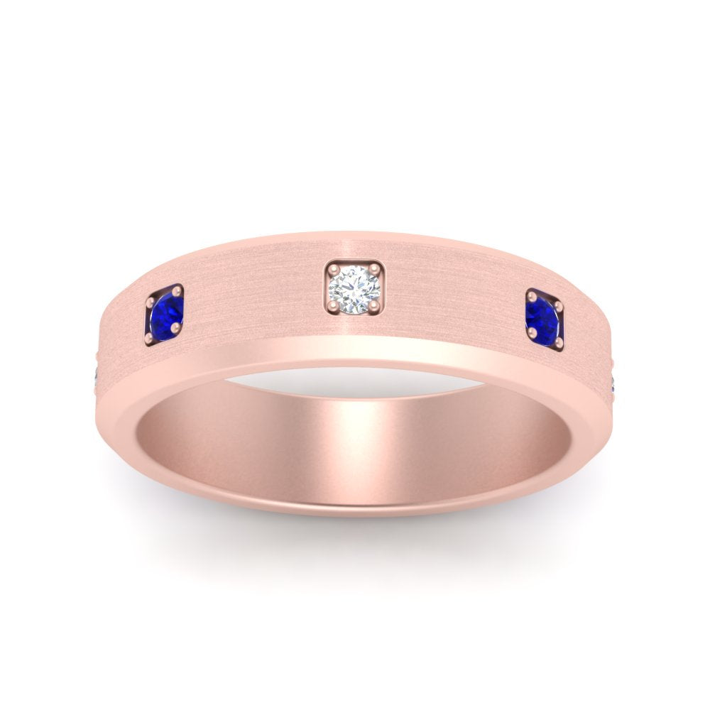 Beveled Mens Promise Ring Fascinating Diamonds