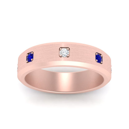 Beveled Mens Promise Ring Fascinating Diamonds