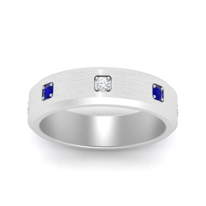 Beveled Mens Promise Ring Fascinating Diamonds
