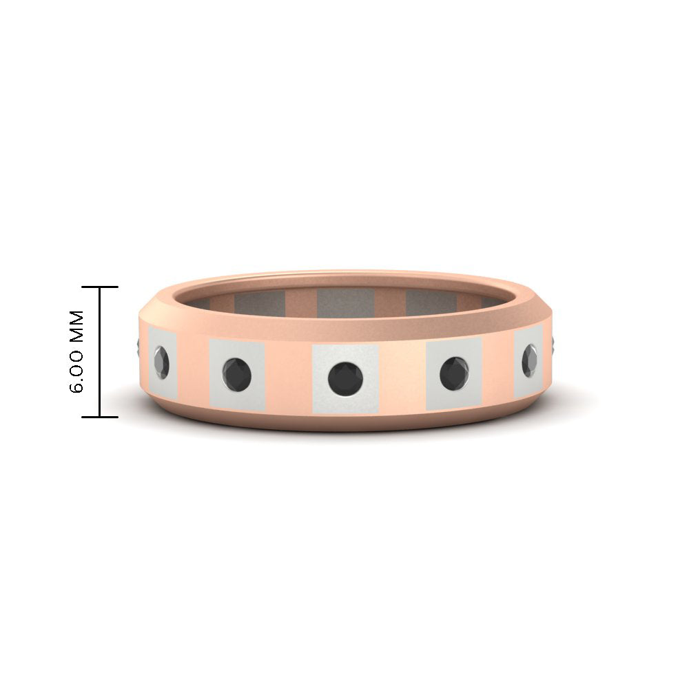 Bezel Round Mens Wedding Ring Fascinating Diamonds