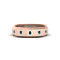 Bezel Round Mens Wedding Ring Fascinating Diamonds