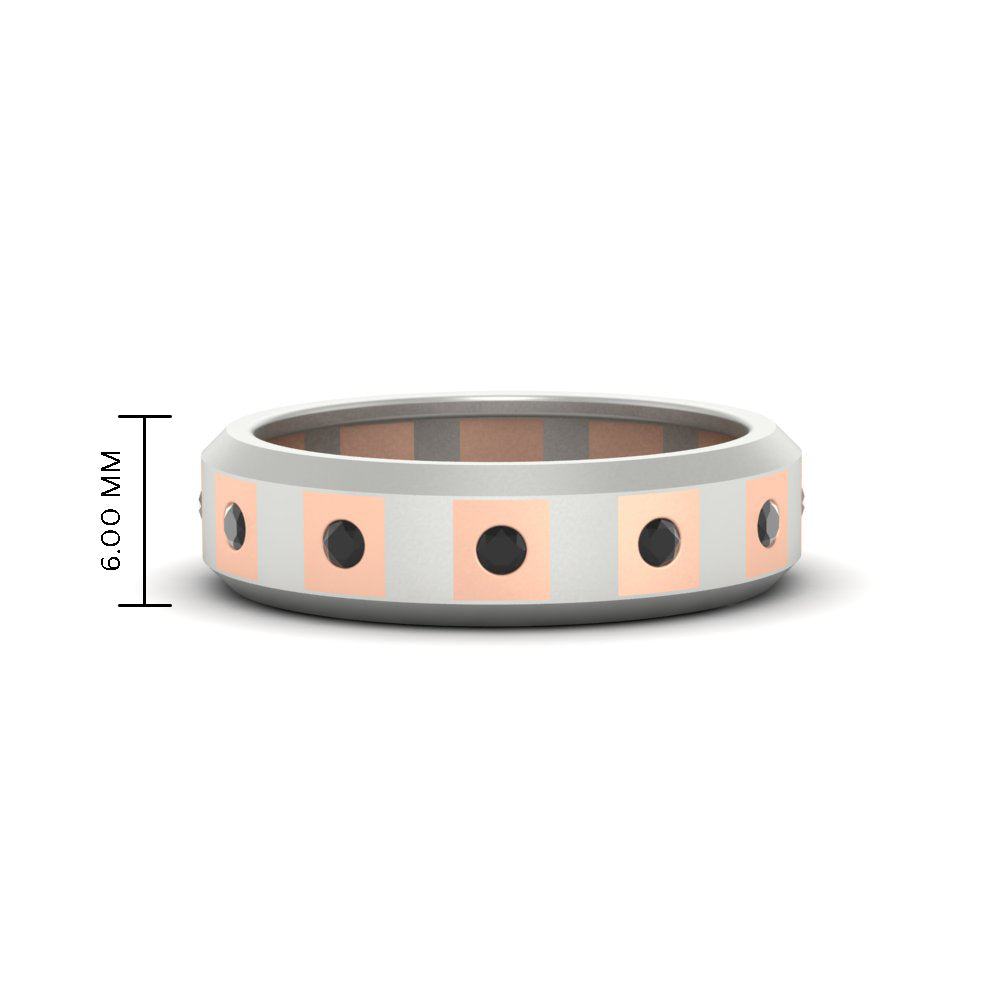 Bezel Round Mens Wedding Ring Fascinating Diamonds