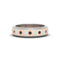Bezel Round Mens Wedding Ring Fascinating Diamonds
