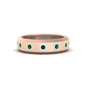Bezel Round Mens Wedding Ring Fascinating Diamonds
