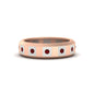 Bezel Round Mens Wedding Ring Fascinating Diamonds