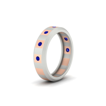 Bezel Round Mens Wedding Ring Fascinating Diamonds