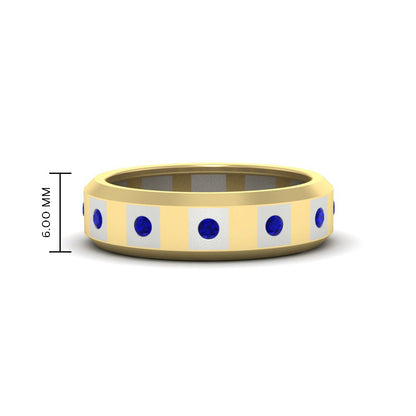 Bezel Round Mens Wedding Ring Fascinating Diamonds