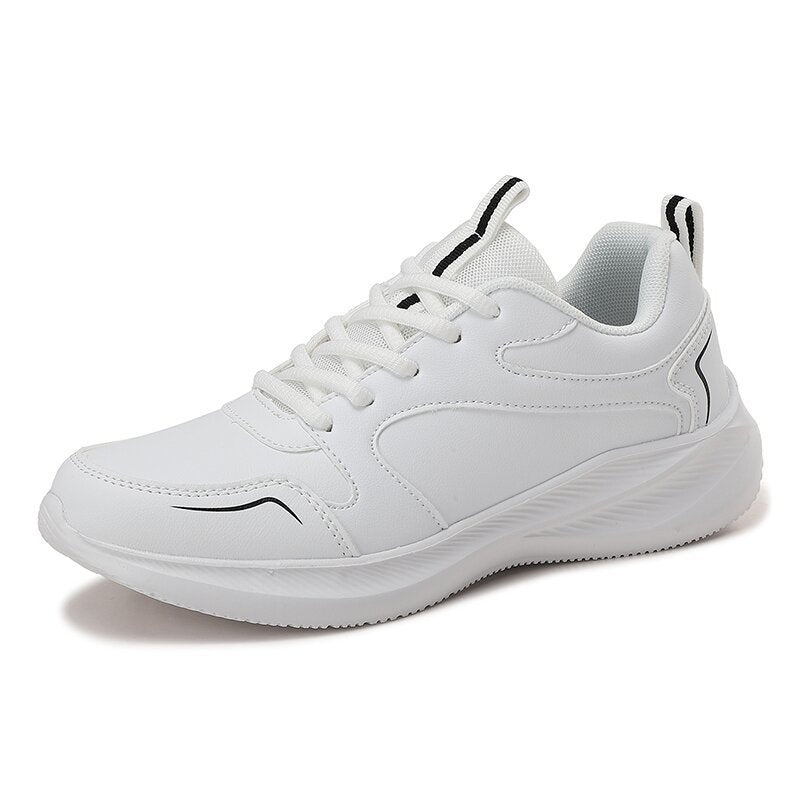 Women’s Waterproof Leather Sneakers FitiqueFit