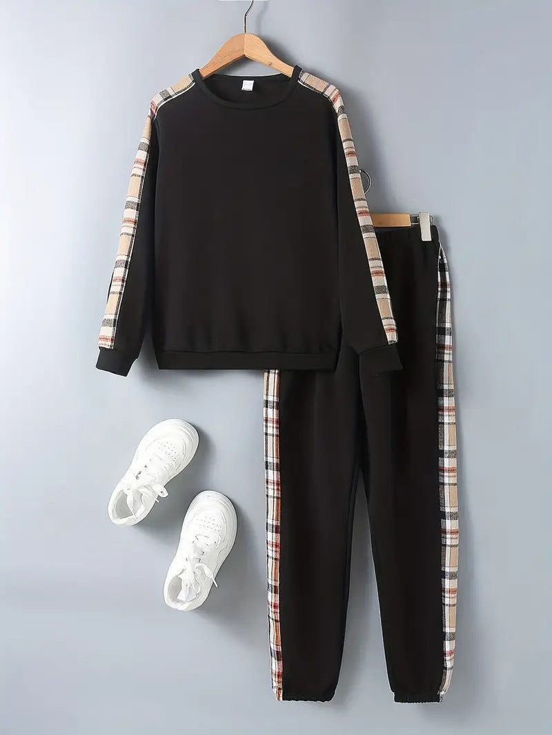 Design Sense Multicolor Hoodie Pants Two-piece Set See size chart under “more details” The Fashion Celestial