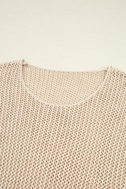 Solid Crochet Hollow-Out Sweater Shop Style & More | Fresh Looks, Everyday Deals & Free Shipping