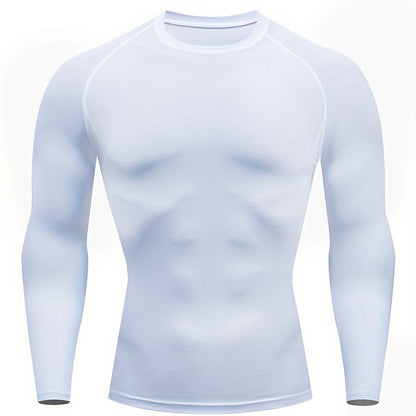 Men'S Quick-Dry Sportswear for Autumn And Winter, Suitable for Basketball, Morning Runs, And High-Elasticity Yoga Training NovaCart
