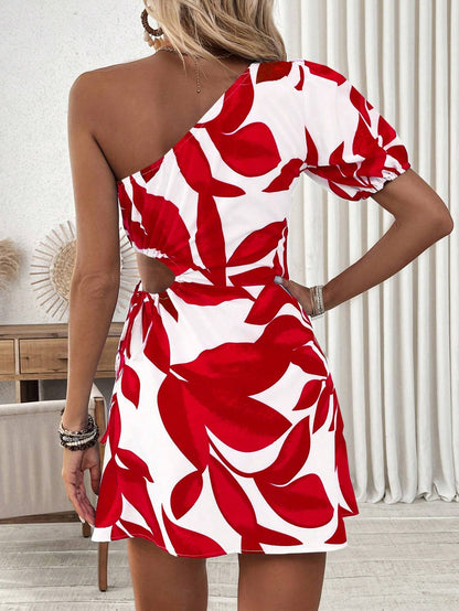Women’s Puff Sleeve Summer Dress – Vacation & Beach Outfit FitiqueFit