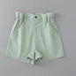Women's High Waist Wide Leg Pants with Elastic Belt
