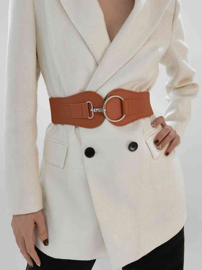 Elegant Fashion PU Elastic Wide Belt – Adjustable Comfort Fit See size chart under “more details” The Fashion Celestial