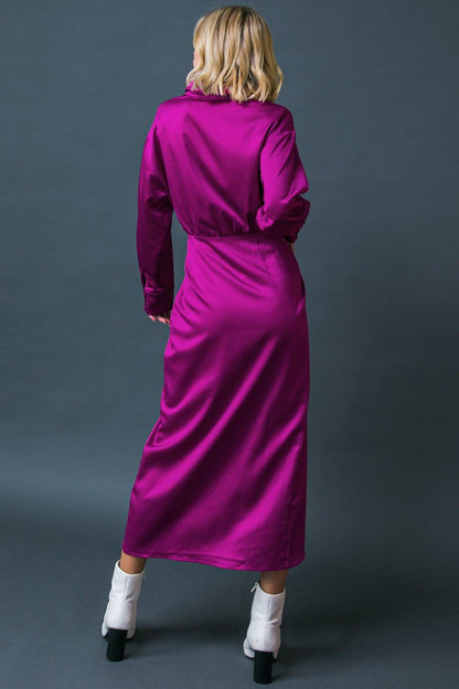 TOO GOOD TO BE TRUE WOVEN MIDI DRESS Flying Tomato