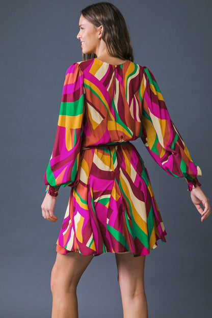 KEEP ON MOVING WOVEN MINI DRESS Flying Tomato