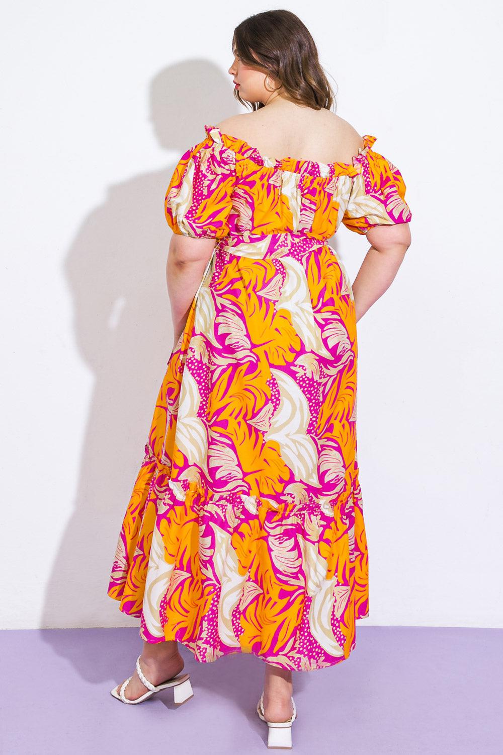 SCENIC OUTINGS WOVEN MINI DRESS Flying Tomato