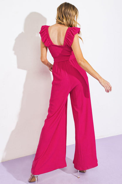 LOVEILEST STYLE WOVEN JUMPSUIT Flying Tomato