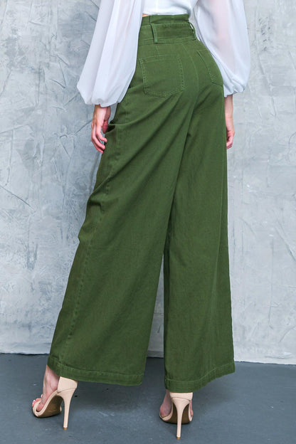 BIG MOMENT TWILL PANTS Flying Tomato