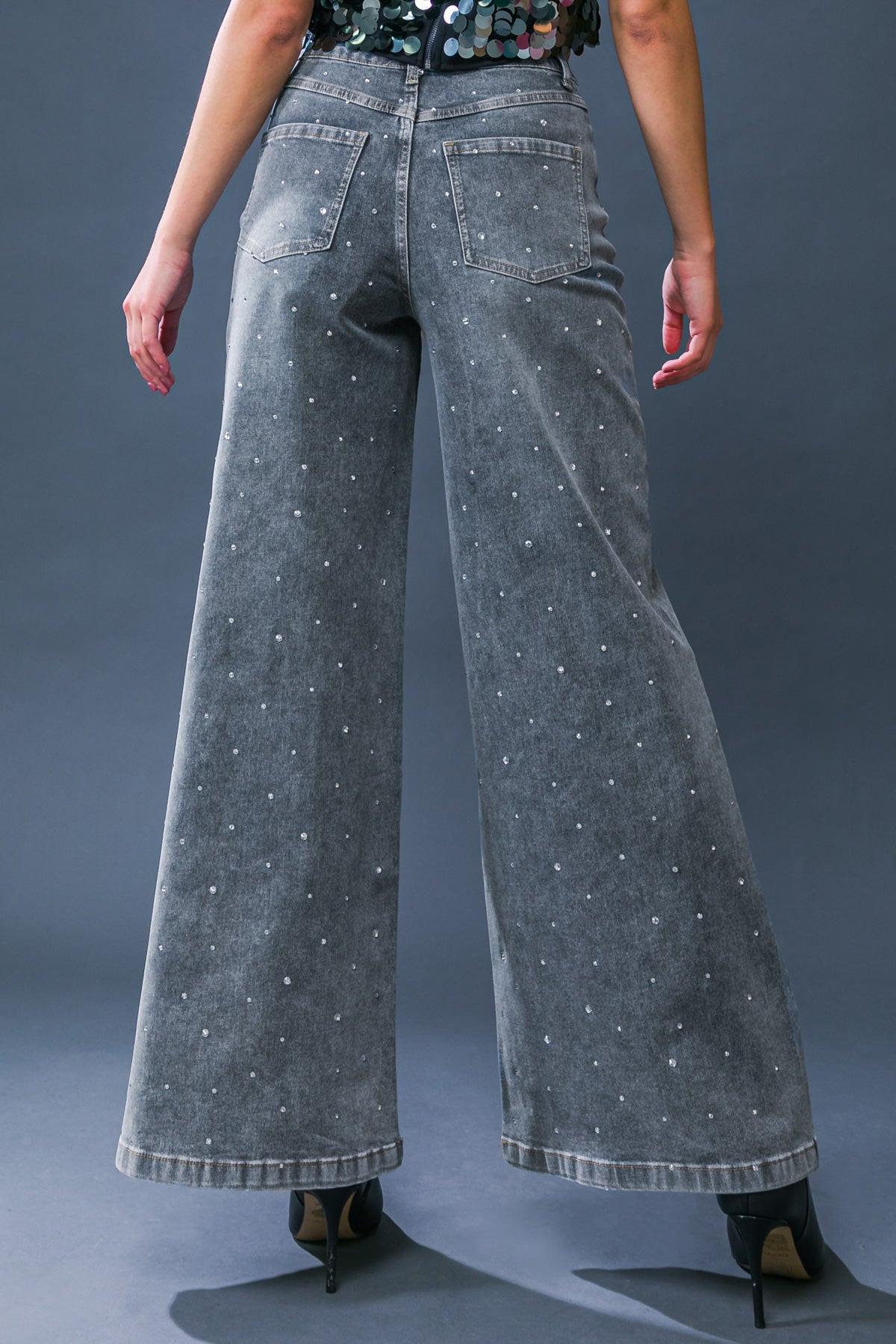 TAKE THE CHANCE DENIM PANTS Flying Tomato