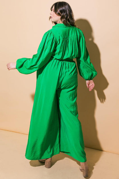 READY FOR TODAY WOVEN JUMPSUIT Flying Tomato